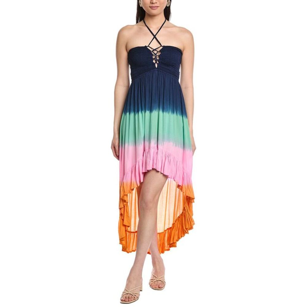 Tiare Hawaii Womens Day Dream Maxi Dress, Navy